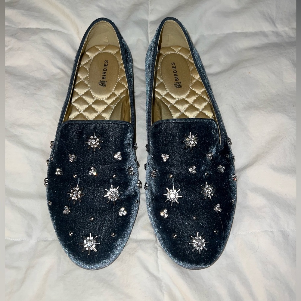 Birdies size 6.5 The Starling Royal Blue Crystal